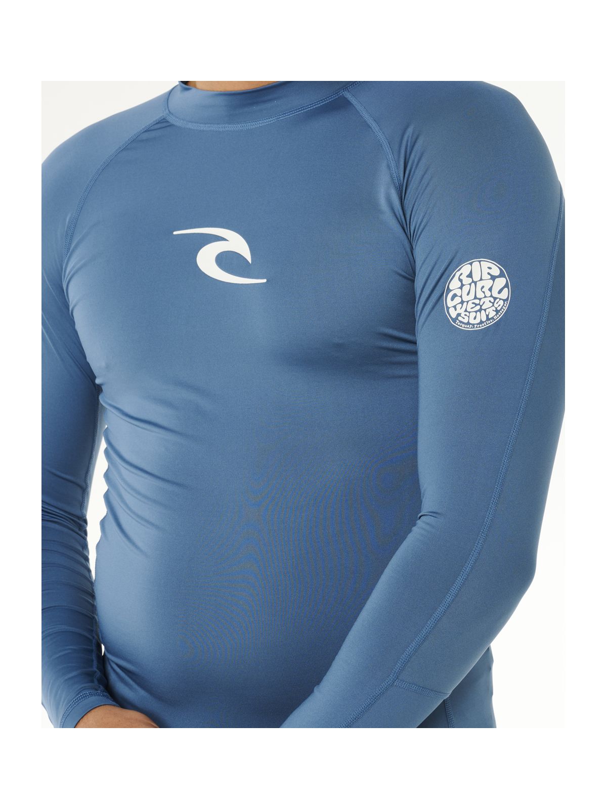 Lycra męska RIP CURL Waves Upf Perf L/S niebieska