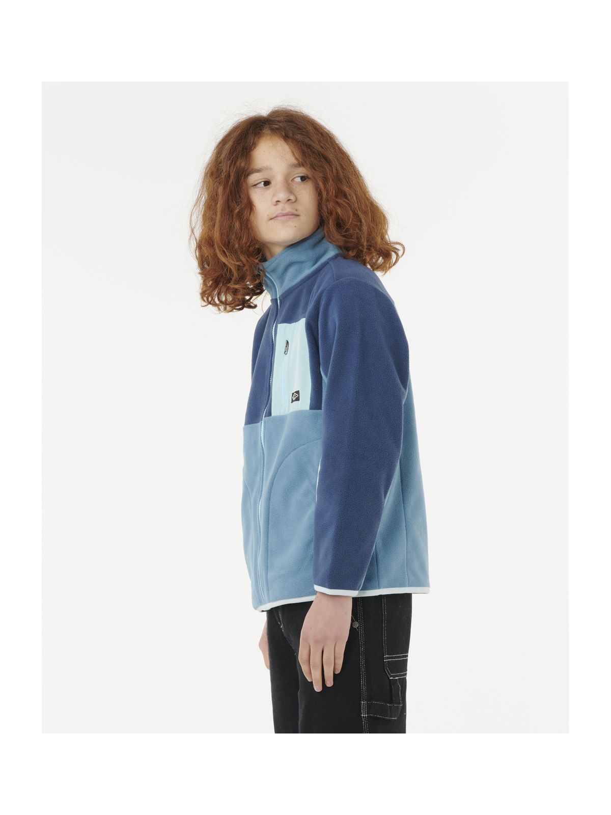 Bluza RIP CURL RAW ENERGY BLOCK FLEECE - BOY niebieska