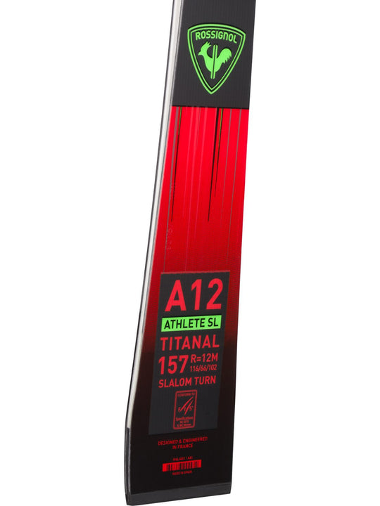 Narty ROSSIGNOL HERO FIS SL 157 (R22) + wiązania LOOK SPX 12 Rockerace Hot Red - Adventure Sports
