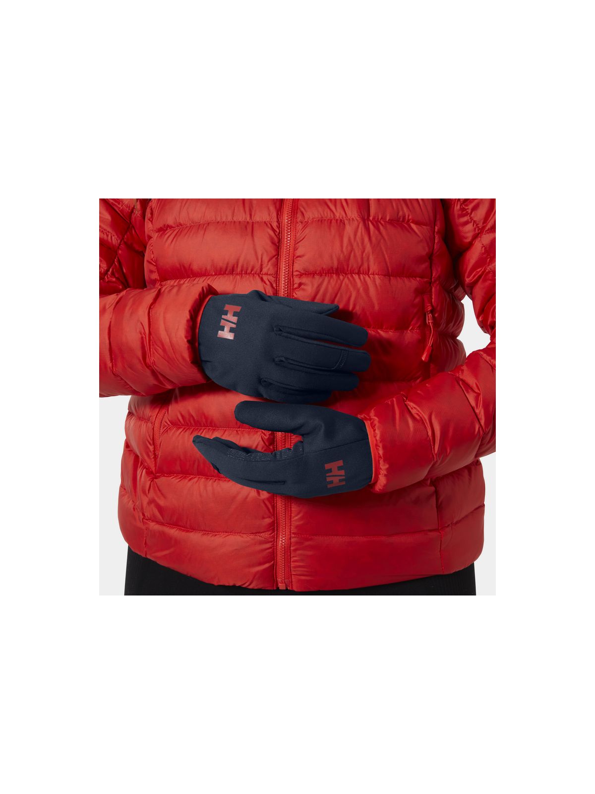 Rękawice HELLY HANSEN Hardface Fleece Touch Glove kolor granatowy