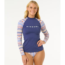 Lycra RIP CURL San Carlos Ls Upf Top niebieski - Adventure Sports
