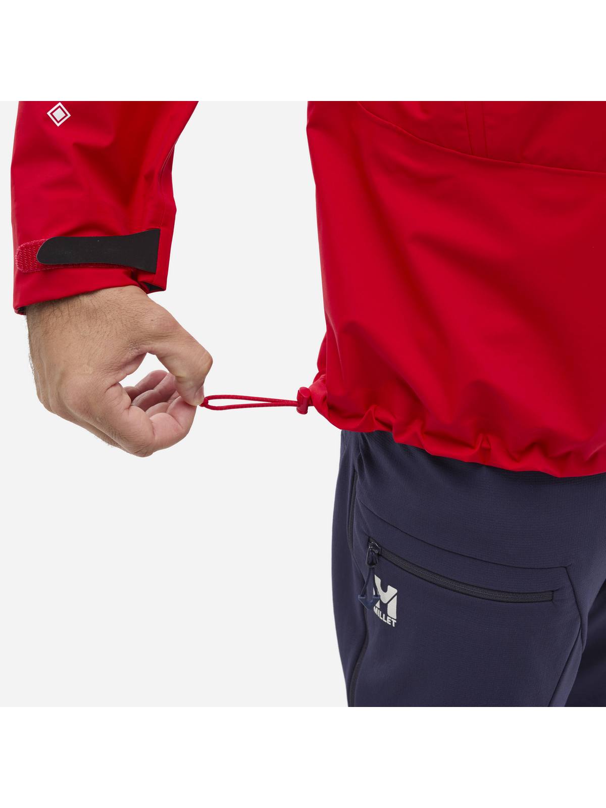 Kurtka MILLET KAMET LIGHT GTX JKT M czerwony - Adventure Sports