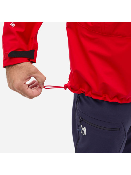 Kurtka MILLET KAMET LIGHT GTX JKT M czerwony - Adventure Sports
