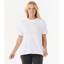 Koszulka RIP CURL OCEANIC RELAXED TEE biała
