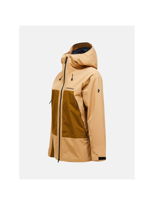 Kurtka PEAK PERFORMANCE W Edge Insulated Jacket brązowy
