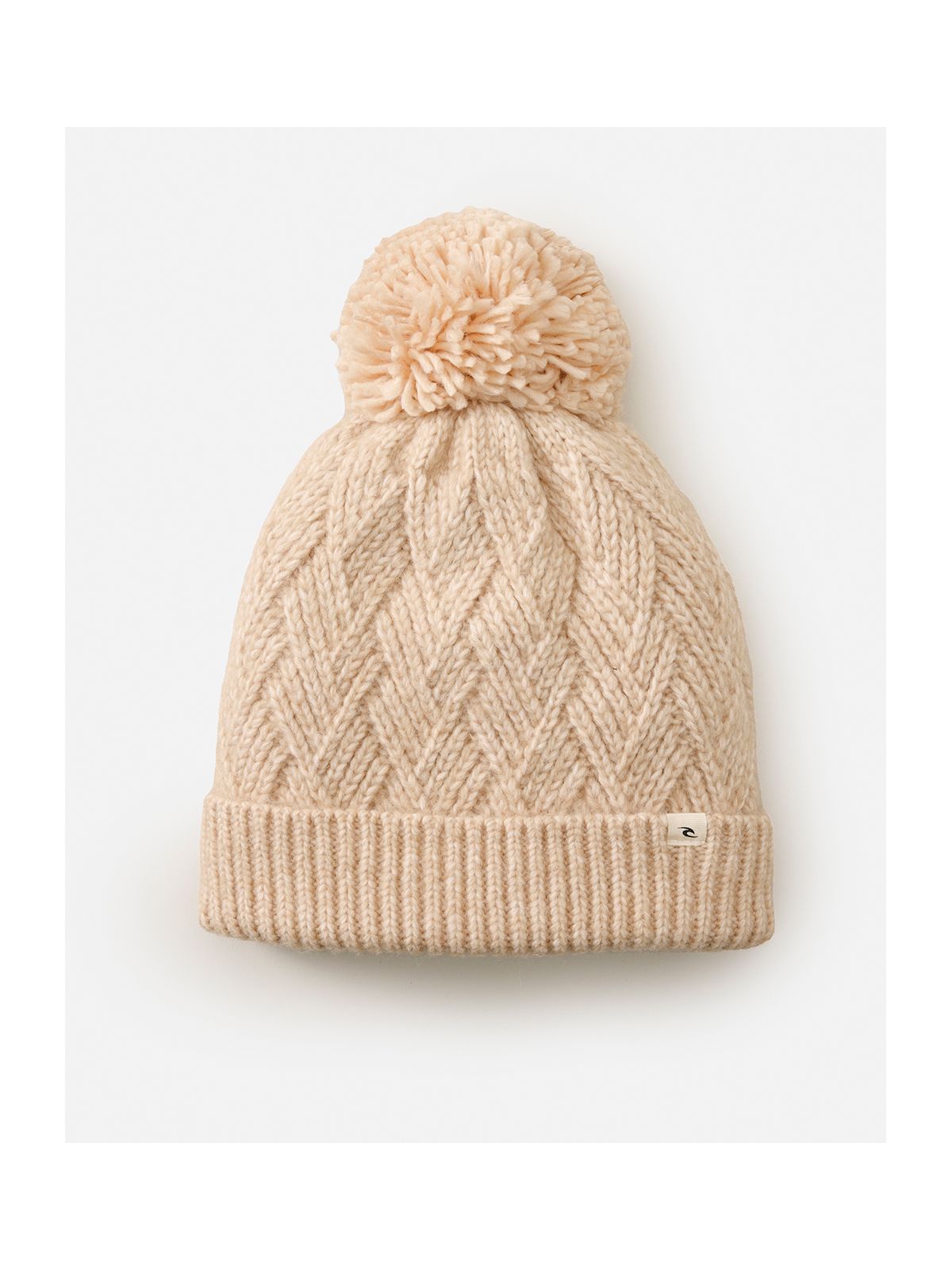 Czapka RIP CURL Premium Reg Pom Pom Beanie beżowa