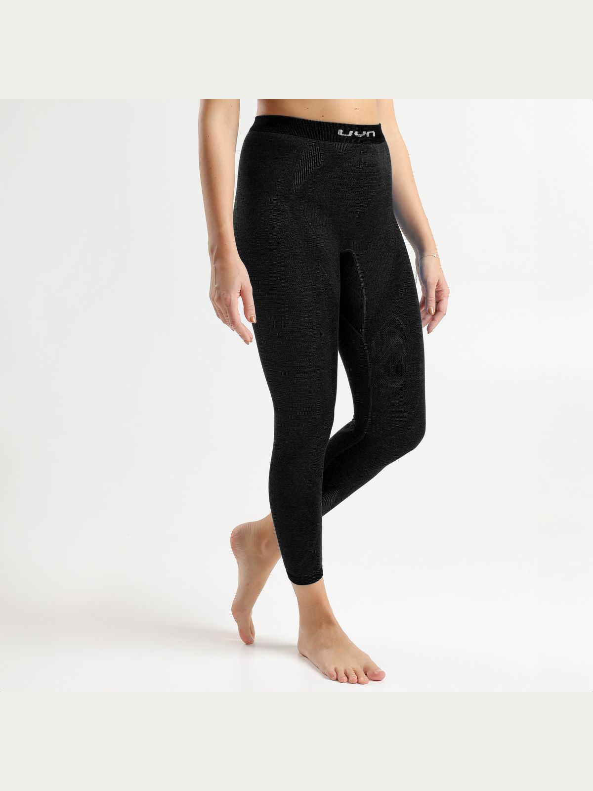 Legginsy damskie UYN W ELEVATYON BIOMORPH UW PANTS LONG kolor czarny