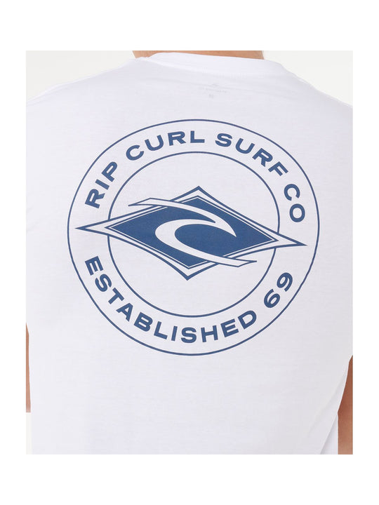 Koszulka RIP CURL STAPLE TEE biała
