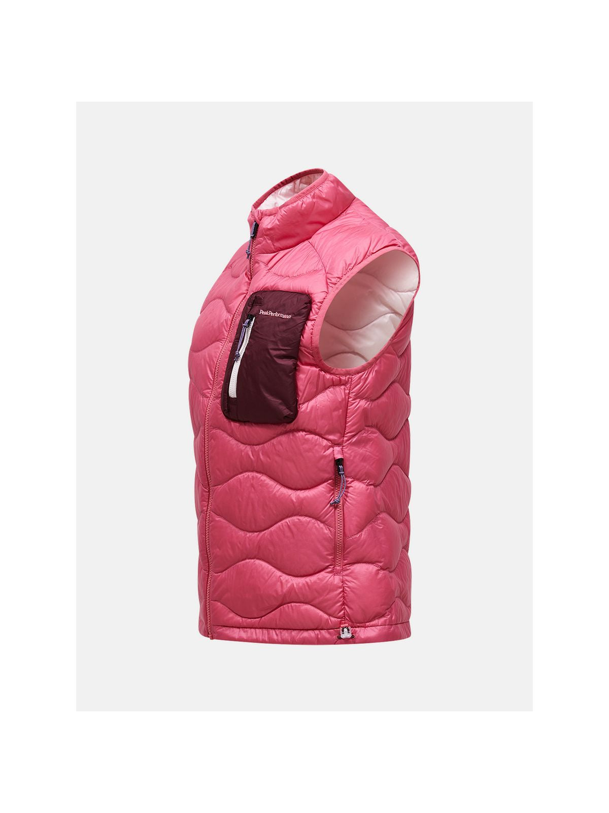 Kamizelka damska PEAK PERFORMANCE Helium Utility Down Vest różowa