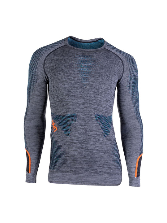 Koszulka UYN Ambityon Uw Shirt Lg Sl. Melange czarny
