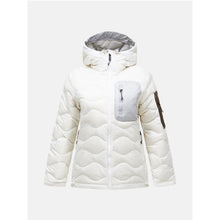 Kurtka damska PEAK PERFORMANCE Helium Utility Down Hood Jacket biała
