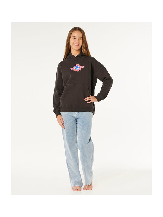 Bluza dziewczęca RIP CURL Sunshine Squad Hood - Girl czarna

