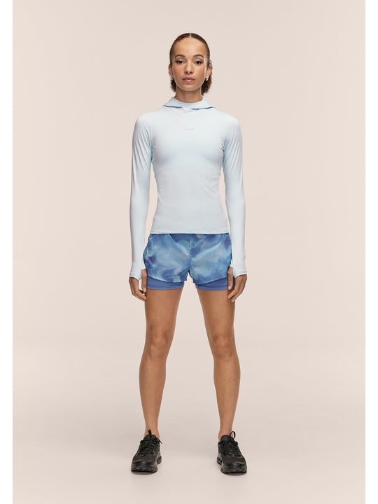 Szorty CASALL Breeze Printed Running Short kolor granatowy
