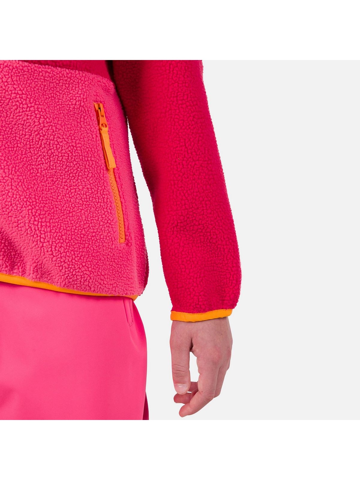 Bluza dziecięca ROSSIGNOL Jr Alltrack Fleece różowy