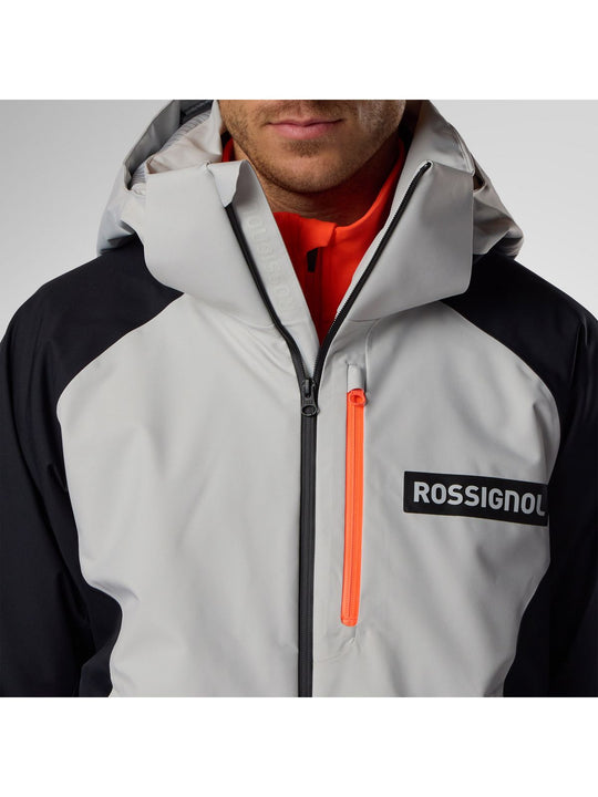 Kurtka narciarska męska ROSSIGNOL M Hero Insulated Ski Jacket szara
