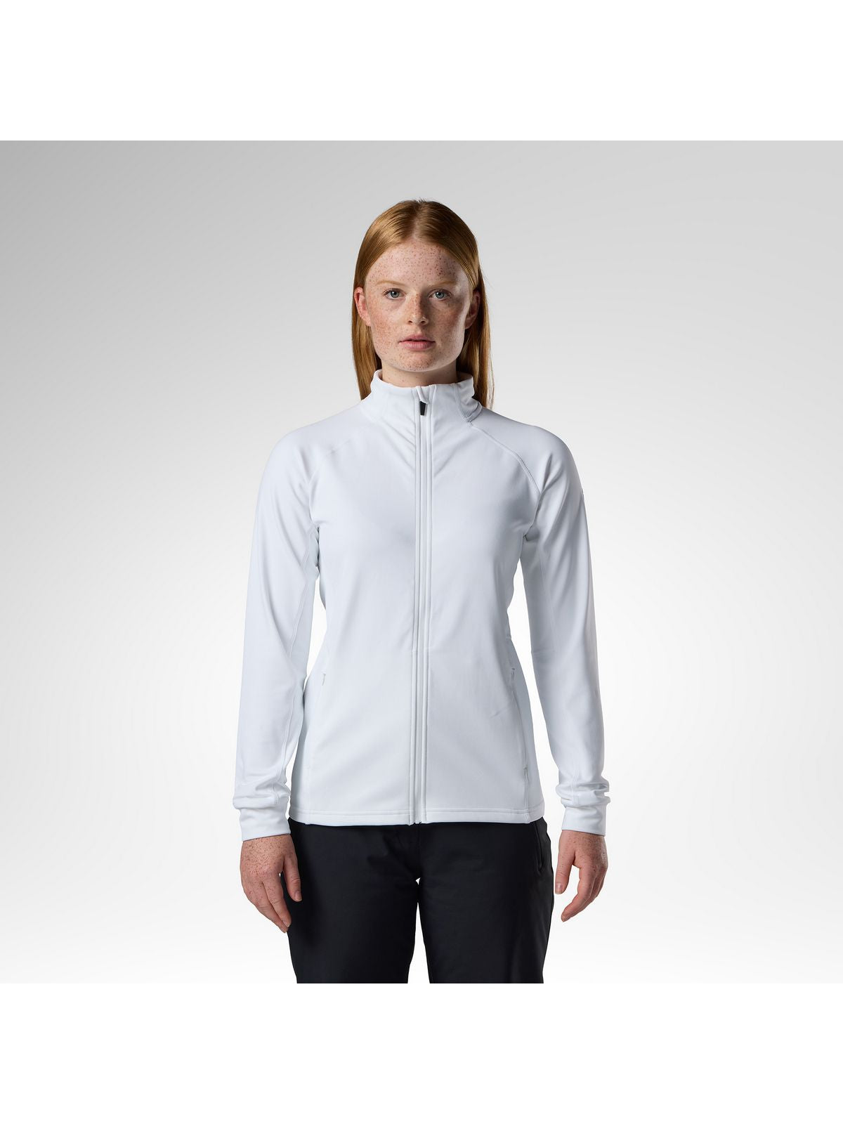 Bluza damska ROSSIGNOL W Mid Layer Stretch Jkt biała