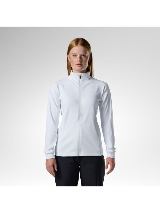 Bluza damska ROSSIGNOL W Mid Layer Stretch Jkt biała

