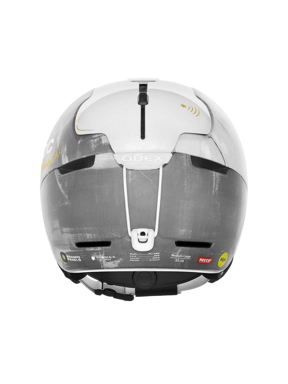 Kask narciarski POC OBEX BC MIPS Hedvig Wessel Ed. szary - Adventure Sports