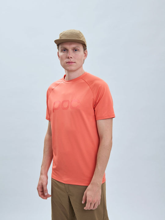 Koszulka rowerowa POC M’s Reform Enduro Tee koralowy - Adventure Sports
