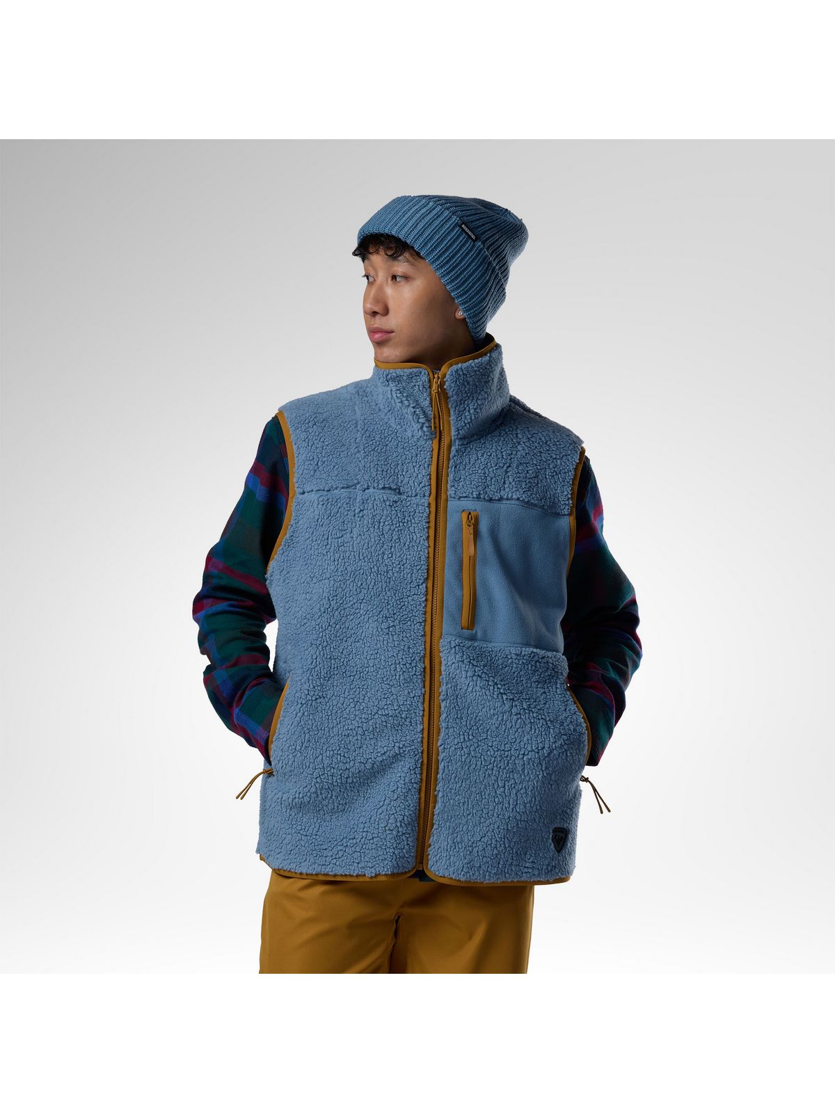 Kamizelka męska ROSSIGNOL Alltrack Sherpa Vest niebieska