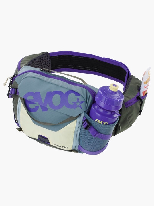 Nerka rowerowa EVOC Hip Pack Pro 3 steel/violet/dark olive
