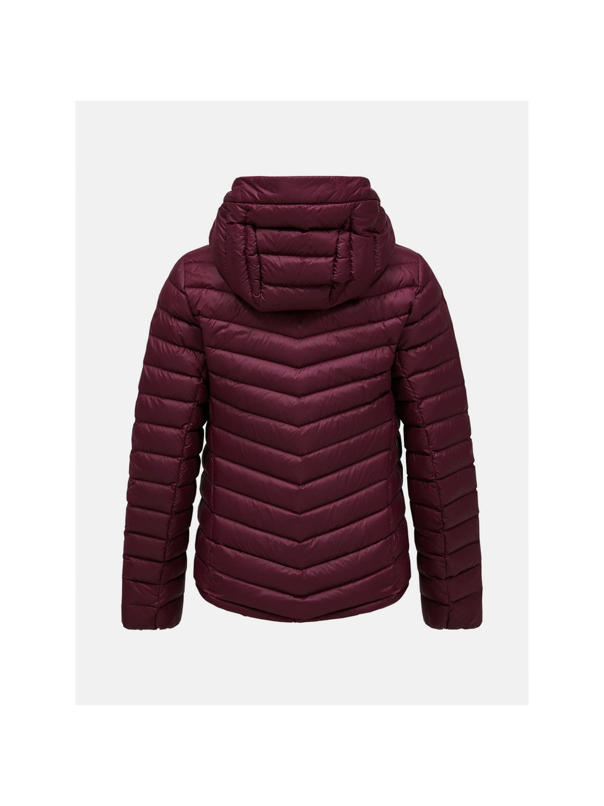 Kurtka damska PEAK PERFORMANCE Frost Down Hood Jacket bordowa