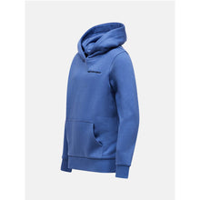 Bluza juniorska PEAK PERFORMANCE Original Small Logo Hood niebieska
