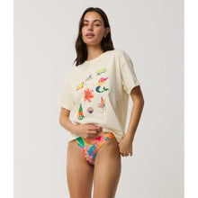 Koszulka damska RIP CURL Desire Relaxed Tee żółta

