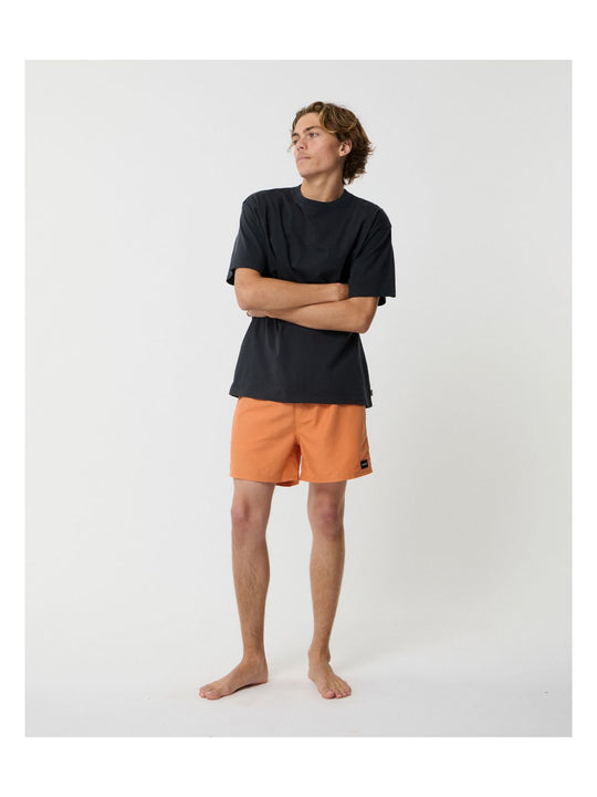 Boardshorty męskie RIP CURL Offset 15 Volley pomarańczowe
