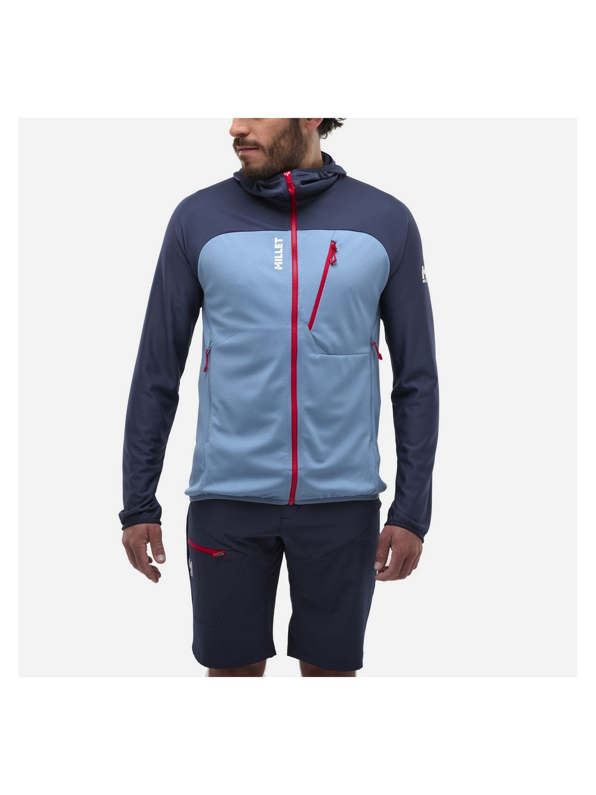 Bluza męska MILLET Lokka Hoodie Iii M niebieska