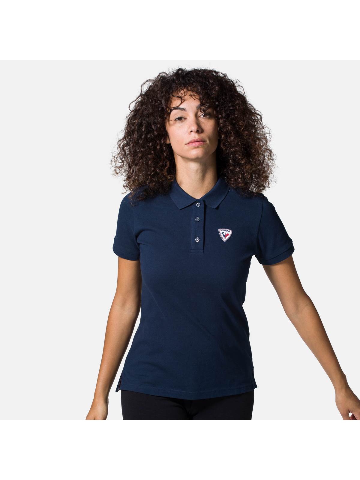 Koszulka Rossignol W Logo Polo granatowy