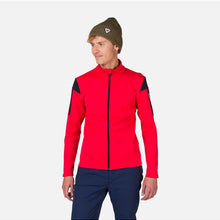 Bluza narciarska męska Rossignol Aerial Fz czerwony - Adventure Sports
