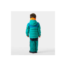 Kurtka narciarska dziecięca HELLY HANSEN K Vertical Ins Jacket kolor zielony
