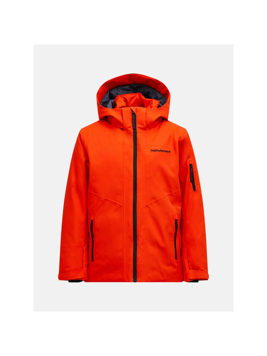 Kurtka PEAK PERFORMANCE JR Maroon Insulated Jacket czerwony
