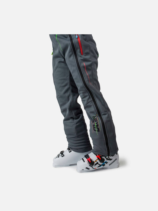 Strój narciarski jednoczęściowy softshell ROSSIGNOL One Piece Junior - szary
