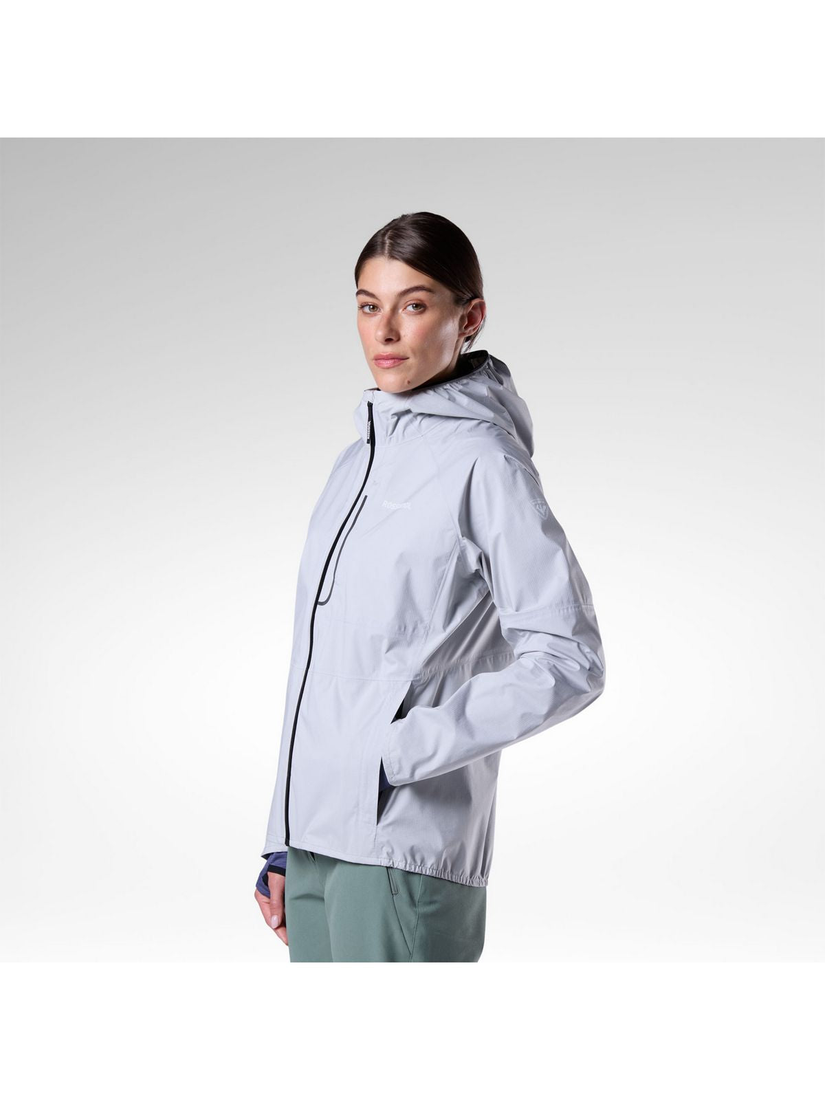 Kurtka damska ROSSIGNOL W Rainproof 2.5L Shell Jkt szara