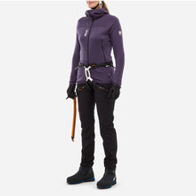 Bluza MILLET W FUSION GRID HOODIE fioletowa
