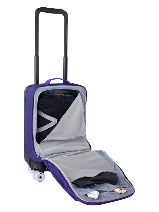 Walizka EVOC 4-Wheel Trolley 40 violet - black
