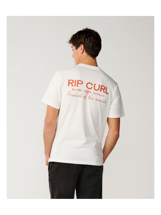 Koszulka męska RIP CURL Pacific Rinse Pocket Tee biała
