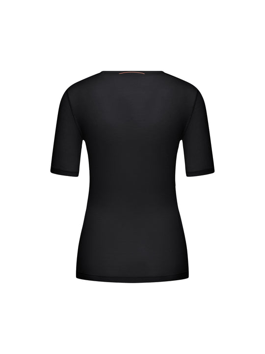 Koszulka damska POC W's Layer Mid S/S Jersey czarny
