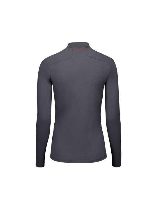 Koszulka narciarska damska POC W&#39;s Layer Merino Mock Neck Jersey szara
