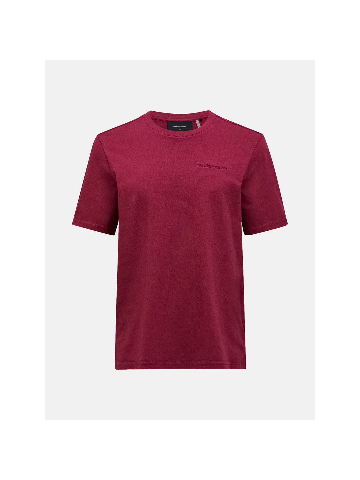 Koszulka męska PEAK PERFORMANCE Original Small Logo Tee Men bordowa