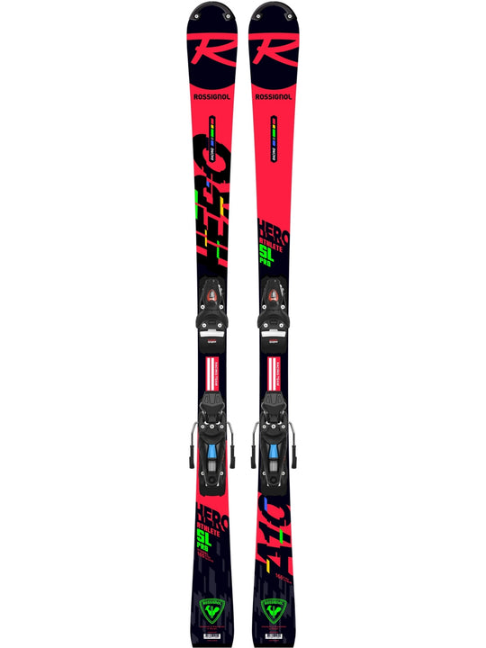 Narty ROSSIGNOL HERO ATHLETE SL PRO(R21 PRO) + wiązania LOOK NX 10 GW B73 BLACK ICON - Adventure Sports
