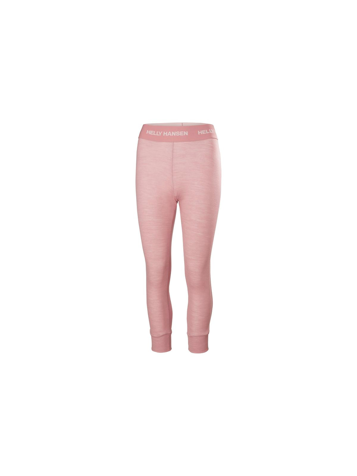 Legginsy damskie HELLY HANSEN W LIFA Merino Midweight 3/4 Pant kolor różowy