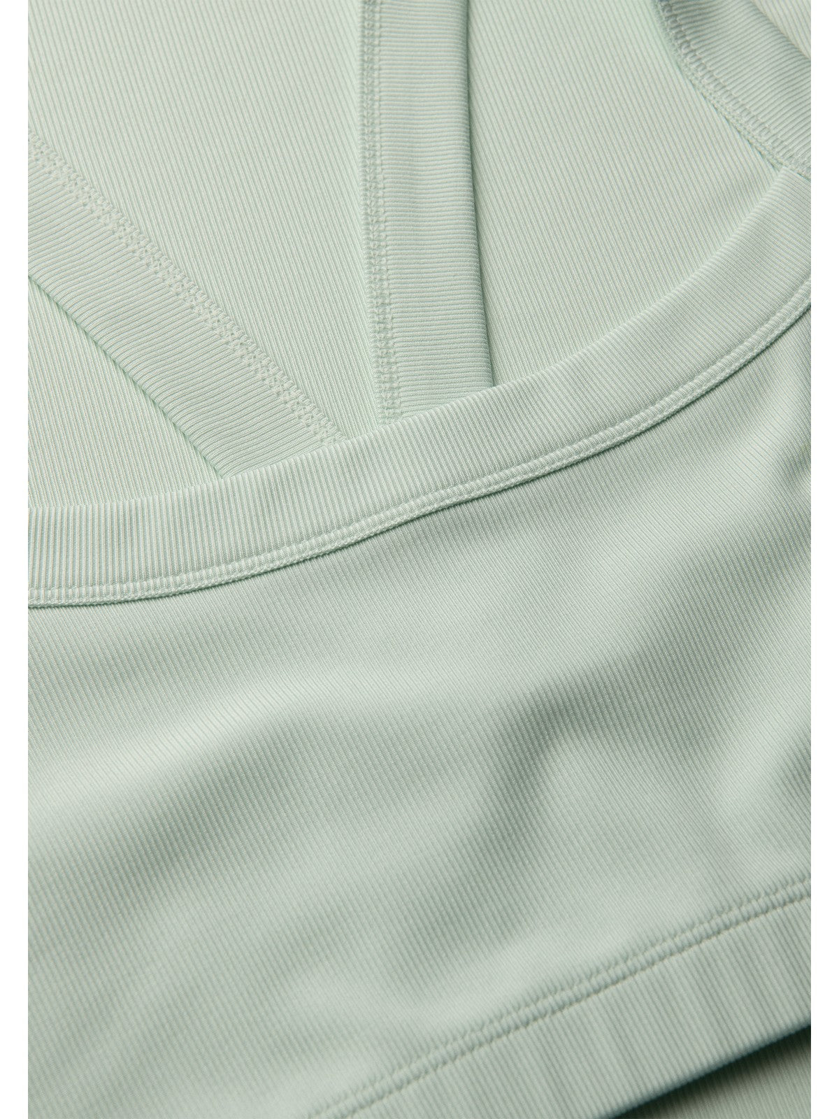 Top damski CASALL Defined Rib Sport Top kolor zielony