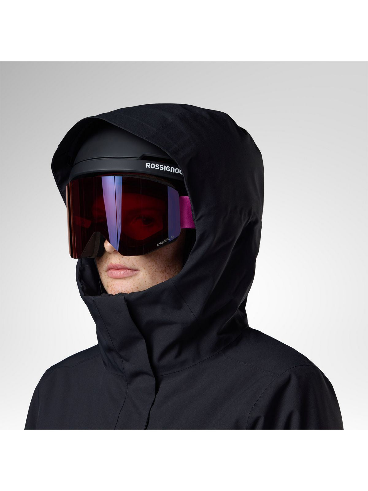 Kurtka narciarska damska ROSSIGNOL W Strawpile Insulated Ski Jkt czarna