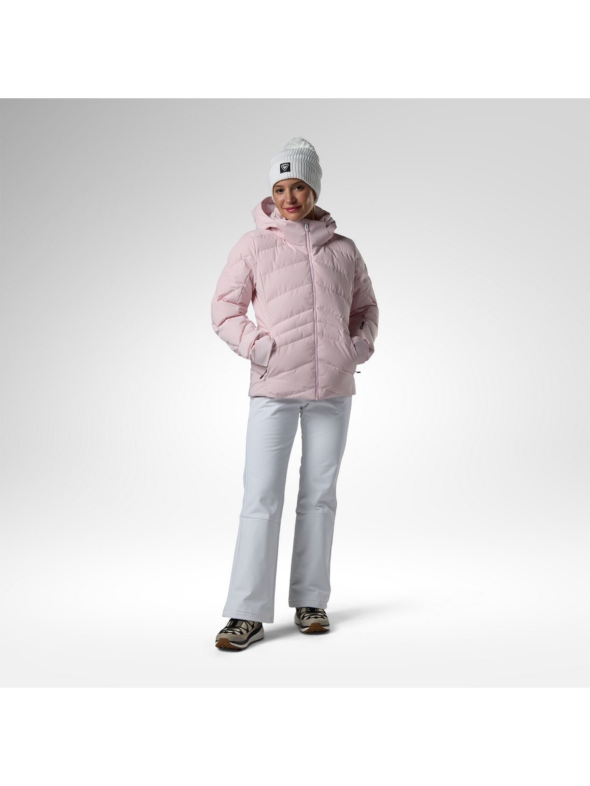Kurtka narciarska damska ROSSIGNOL W Staci Nf Insulated Jkt różowa