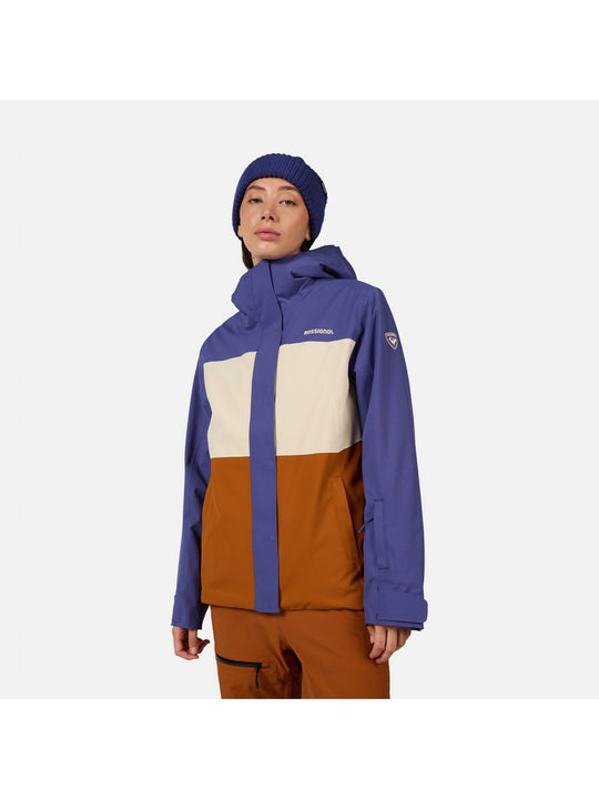 Kurtka narciarska damska ROSSIGNOL W DESAFIO 2L SHELL JKT niebieska
