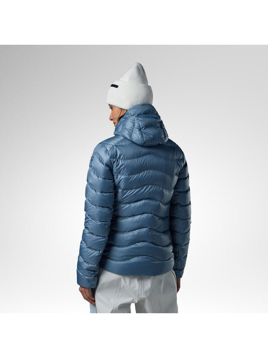 Kurtka narciarska damska ROSSIGNOL W Verok Down Hoodie Jacket niebieska
