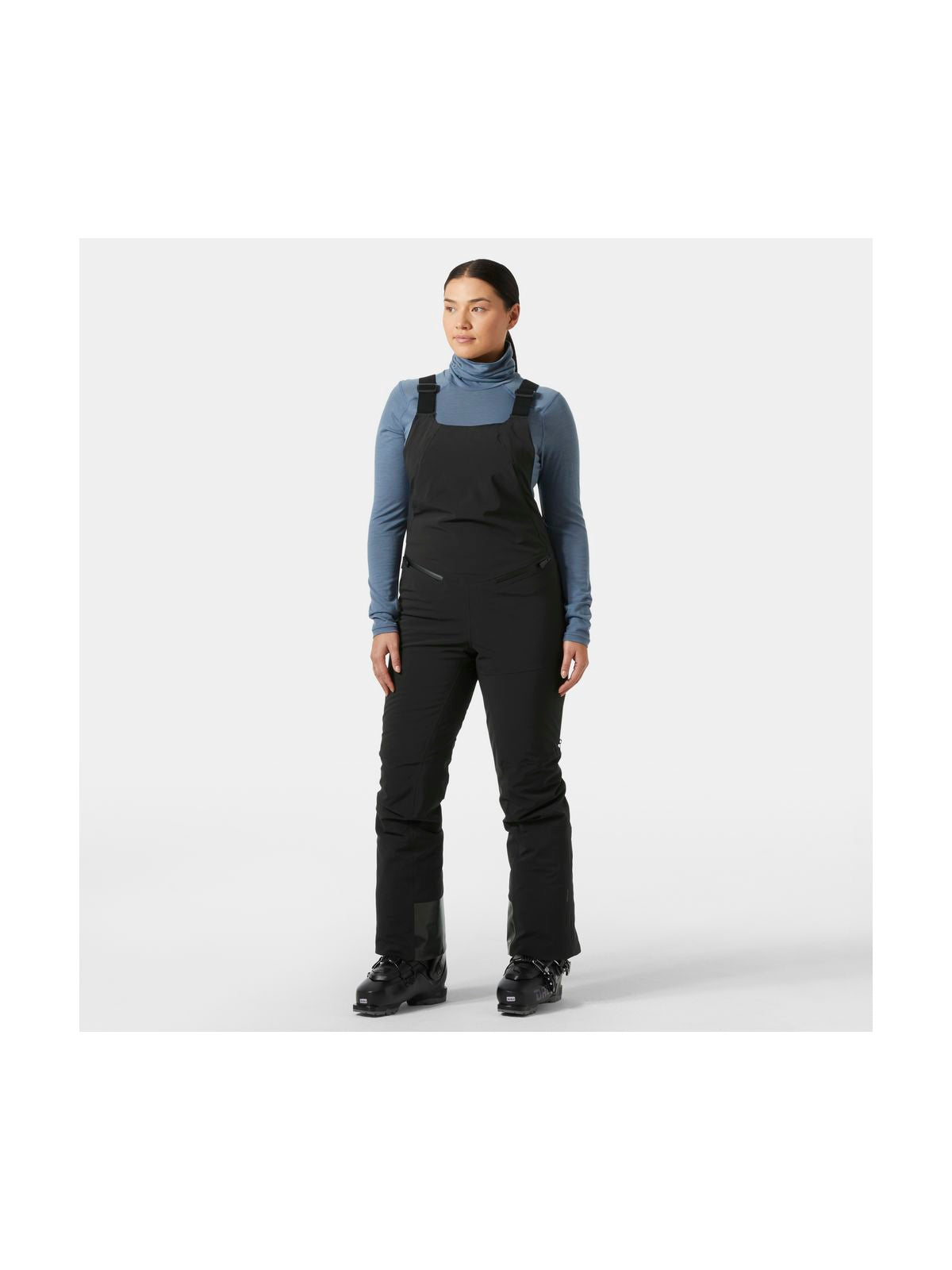Spodnie narciarskie damskie HELLY HANSEN W ALPHELIA BIB PANT czarne